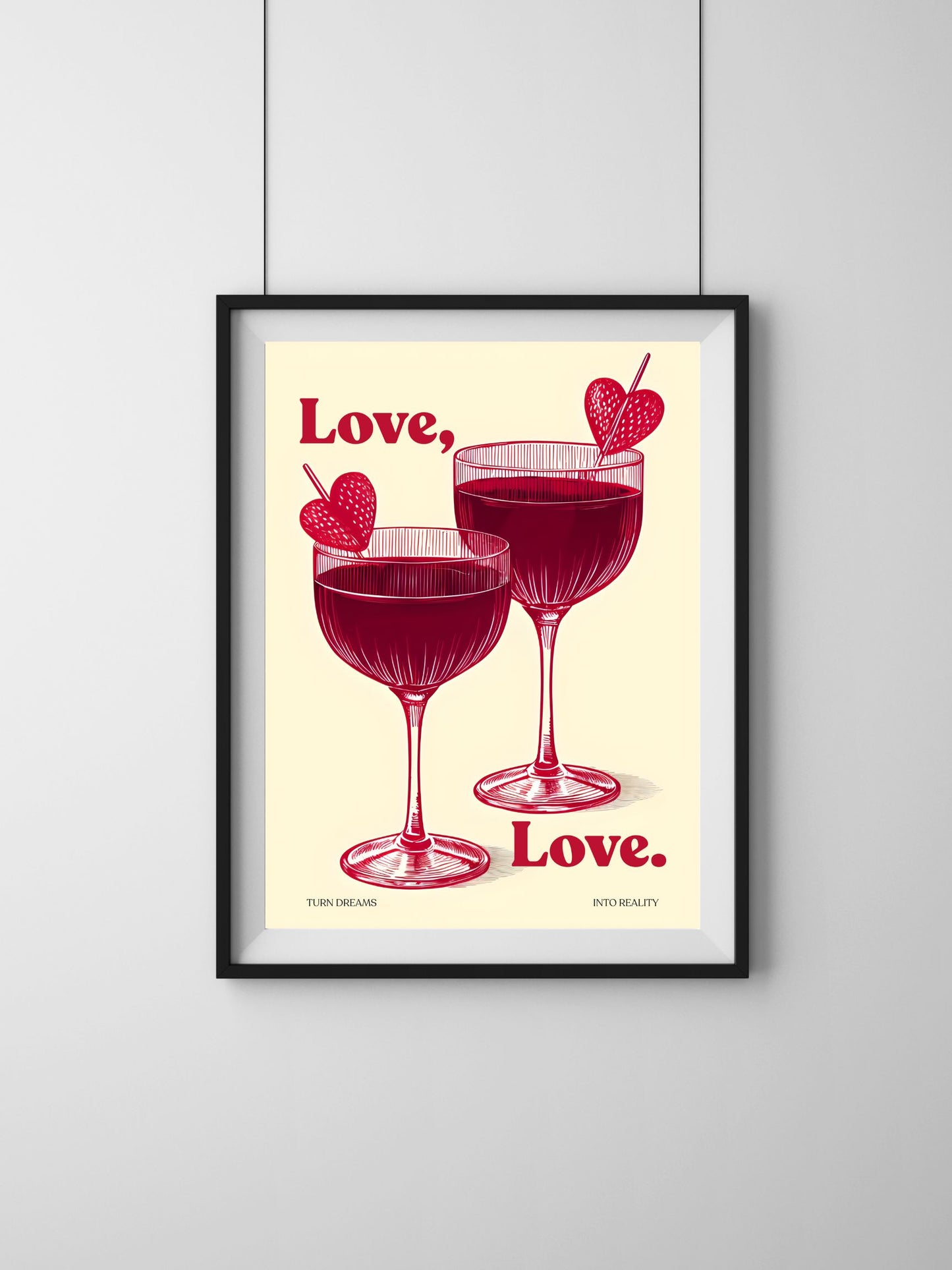 Love, Always | Printed Wall Art | Delivered to Your Door